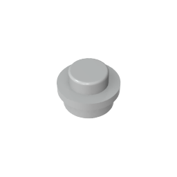 Plate 1 x 1 Round